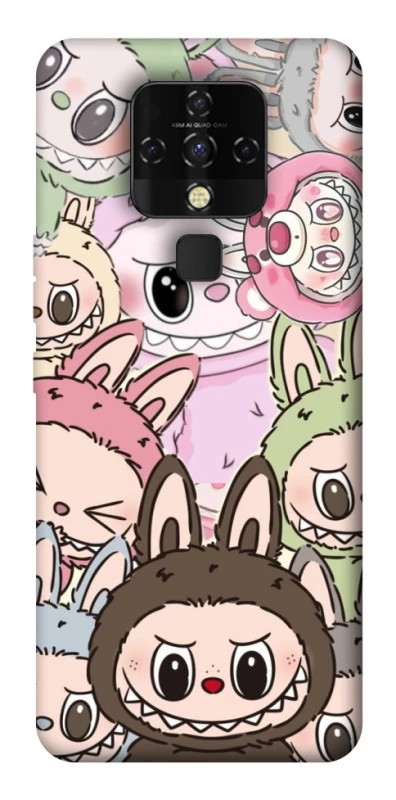 Чохол на TECNO Camon 16 SE All Labubu 3 фото 1 з 1