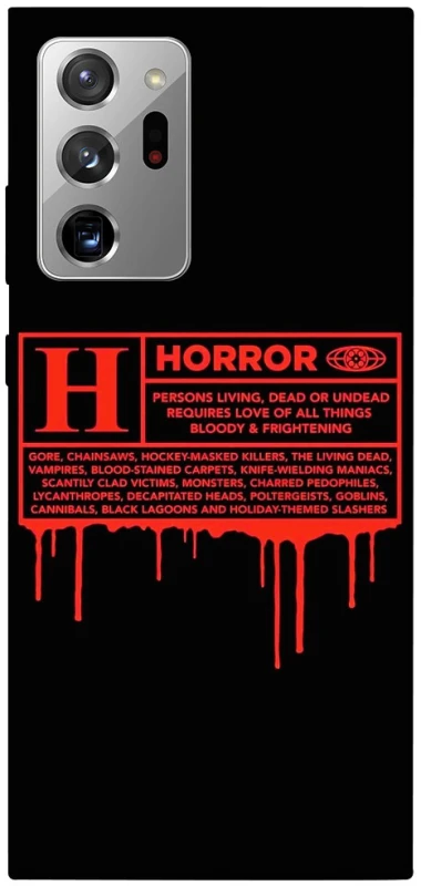 Чохол на Samsung Galaxy Note 20 Ultra Horror Halloween фото 1 з 1