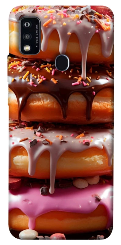 Чохол на ZTE Blade A51 Пончики фото 1 з 1