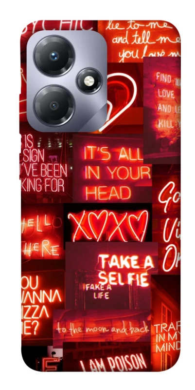 Чохол на Infinix Hot 30 Play Love collage ver.7 фото 1 з 1