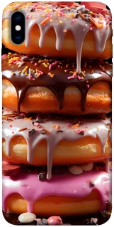Чохол на Apple iPhone X (5.8") Пончики фото 1 з 1