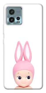 Чохол на Motorola Moto G72 Minimal Bunny Peek фото 1 з 1