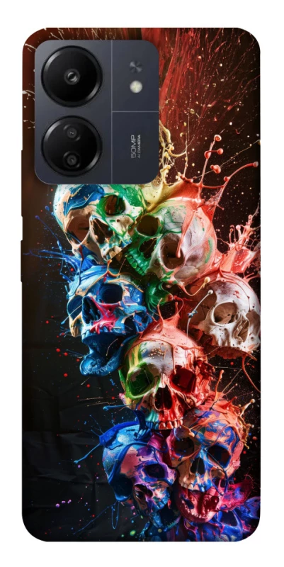 Чохол на Xiaomi Redmi 13C Skulls фото 1 з 1
