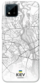 Чехол на Realme C11 (2021) Kiev white map фото 1 из 1