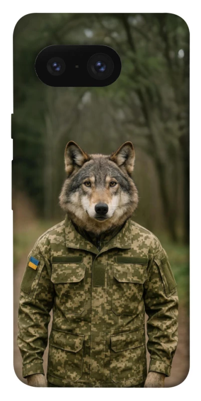 Чохол на Google Pixel 8 Вовк захисник фото 1 з 1