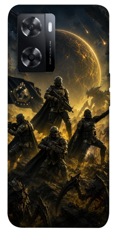Чохол на Oppo A57s HELLDIVERS ver.2 фото 1 з 1