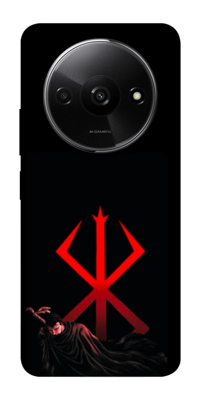 Чохол на Xiaomi Redmi A3 Berserk Red Logo фото 1 з 1