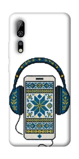 Чехол на ZTE Axon 10 Pro Современная вышиванка фото 1 из 1