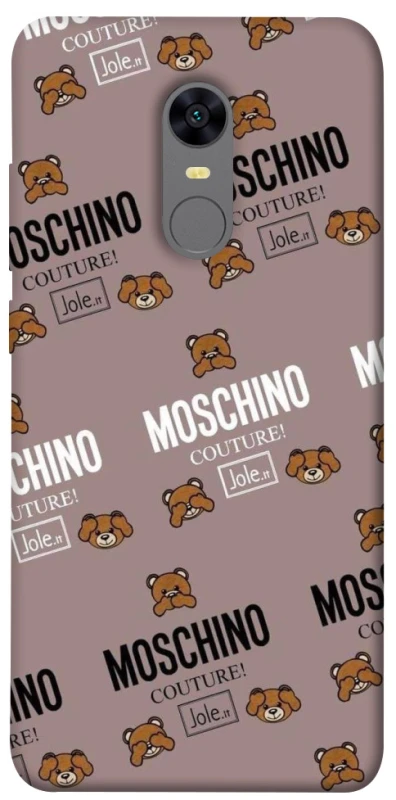 Чохол на Xiaomi Redmi 5 Plus / Redmi Note 5 (Single Camera) Moschino фото 1 з 1