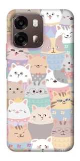 Чохол на Oppo A6 Funny Kittens ver.2 фото 1 з 2