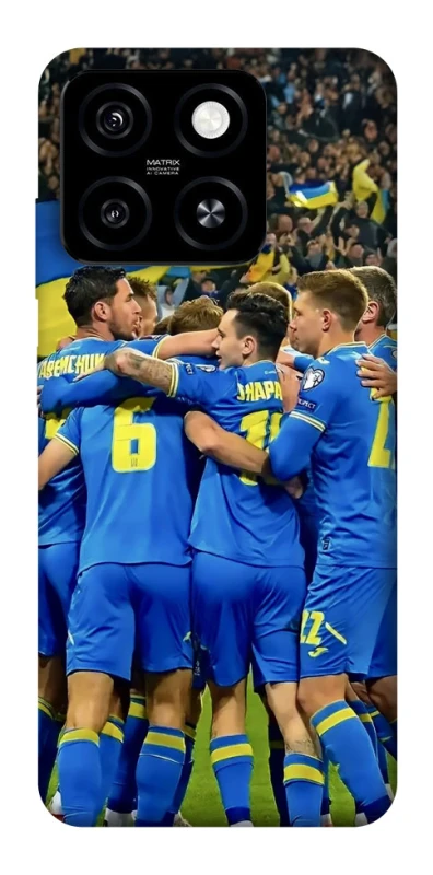 Чехол на ZTE Blade A55 4G Сборная Украины v3 фото 1 из 1