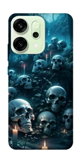 Чехол на Oppo Reno 14 Skulls v3 фото 1 из 1
