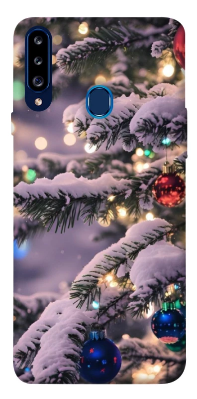 Чехол на Samsung Galaxy A20s Новогодний v31 фото 1 из 1