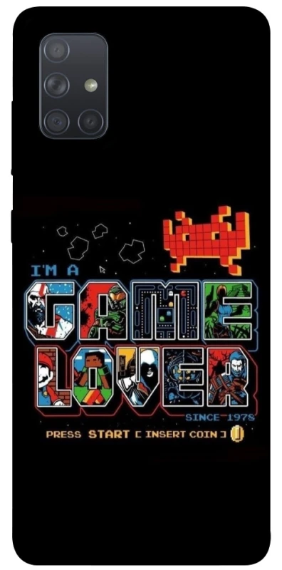 Чохол на Samsung Galaxy A71 Game Over фото 1 з 1