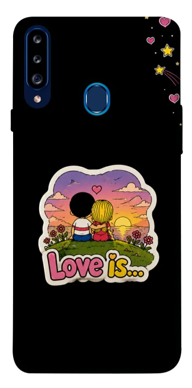 Чохол на Samsung Galaxy A20s Love is ver.5 фото 1 з 1