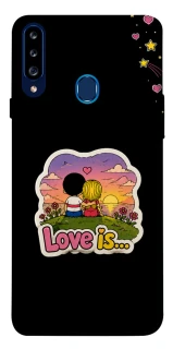 Чохол на Samsung Galaxy A20s Love is ver.5 фото 1 з 1