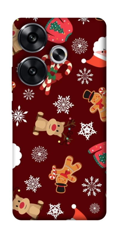 Чехол на Xiaomi Poco F6 Новогодний v6 фото 1 из 1