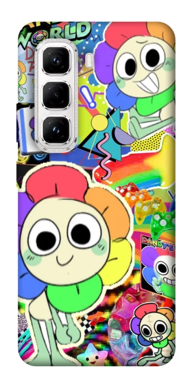 Чохол на Infinix Hot 50 Pro Dandy world collage фото 1 з 1