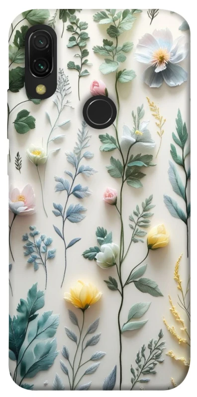 Чохол на Xiaomi Redmi 7 Floral design ver.4 фото 1 з 1