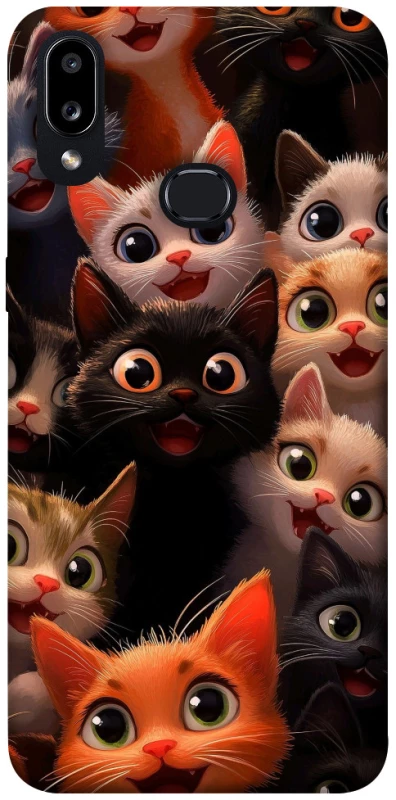 Чохол на Samsung Galaxy A10s happy cats фото 1 з 1