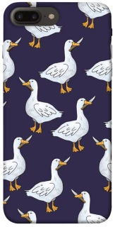 Чехол на Apple iPhone 7 plus / 8 plus Гуси с претензией фото 1 из 1