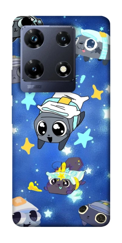 Чохол на Infinix Note 30 Pro Pebble kitten stars фото 1 з 1