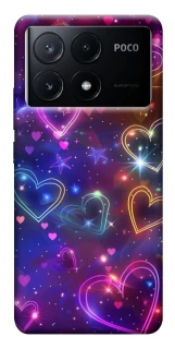 Чехол на Xiaomi Poco X6 Drawn hearts фото 1 из 1