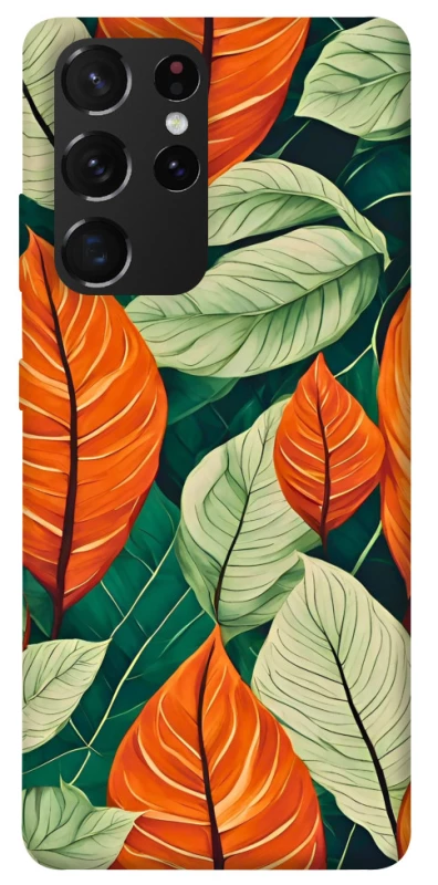 Чохол на Samsung Galaxy S21 Ultra Leaves фото 1 з 1