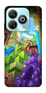 Чохол на ZTE Blade A75 4G Minecraft forever фото 1 з 1