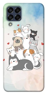 Чохол на Samsung Galaxy M33 5G Funny Pets ver.2 фото 1 з 1