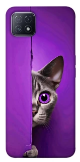 Чохол на Oppo A73 Кіт-підглядач фото 1 з 1