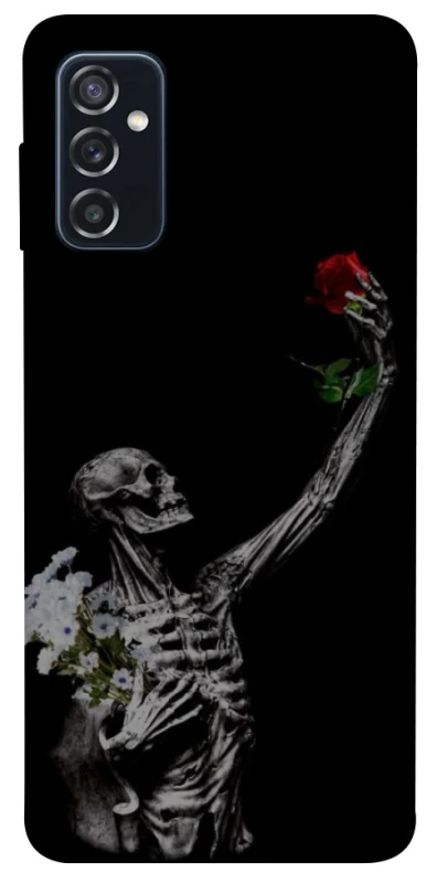 Чехол на Samsung Galaxy M52 Skeleton vs Rose фото 1 из 1