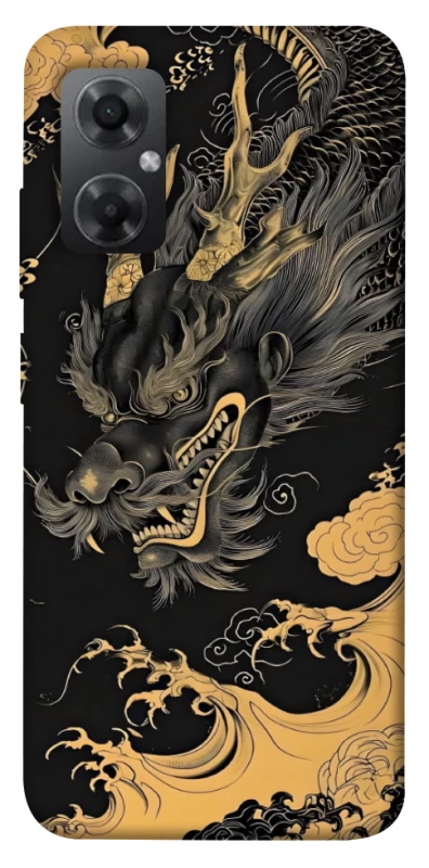 Чохол на Xiaomi Redmi Note 11R gold dragon фото 1 з 1