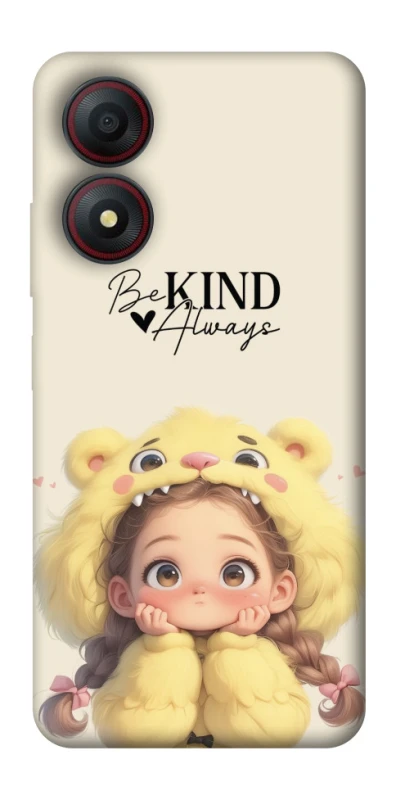 Чохол на ZTE Blade A34 4G Be kind фото 1 з 1