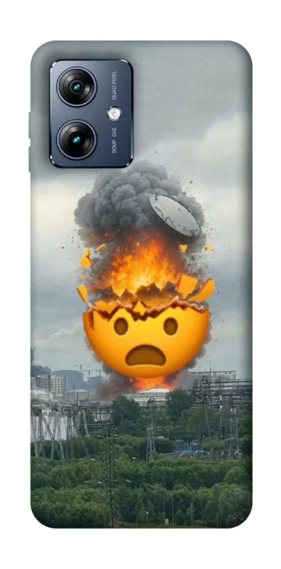 Чохол на Motorola Moto G54 Power Moscow never sleeps ver.2 фото 1 з 1