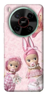 Чехол на ZTE Nubia V70 Max Vintage Blossom Twins фото 1 из 1