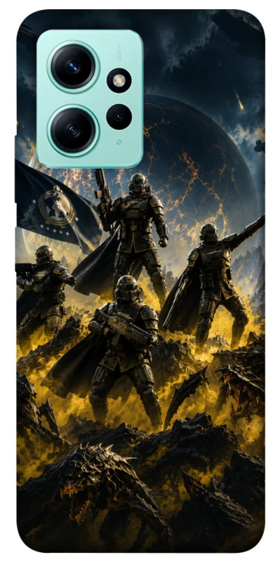 Чохол на Xiaomi Redmi Note 12 4G HELLDIVERS фото 1 з 1