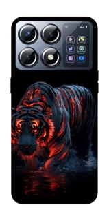 Чехол на Xiaomi POCO X8 Pro fire tiger фото 1 из 1