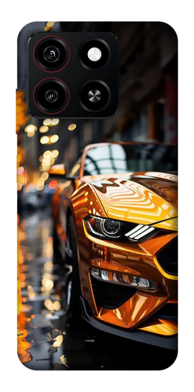 Чохол на ZTE Blade A35 4G Golden sports car фото 1 з 1