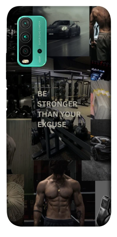 Чохол на Xiaomi Redmi Note 9 4G / Redmi 9 Power Be stronger фото 1 з 1