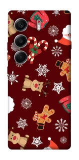 Чехол на Tecno Camon 40 Новогодний v6 фото 1 из 1