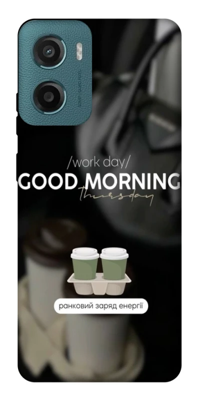 Чехол на Motorola Moto G06 Thursday coffee фото 1 из 1