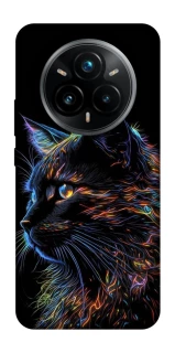 Чохол на Realme 14 Pro+ Чорний кіт фото 1 з 1
