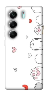 Чехол на Tecno Camon 40 Pro 5G Paws фото 1 из 1