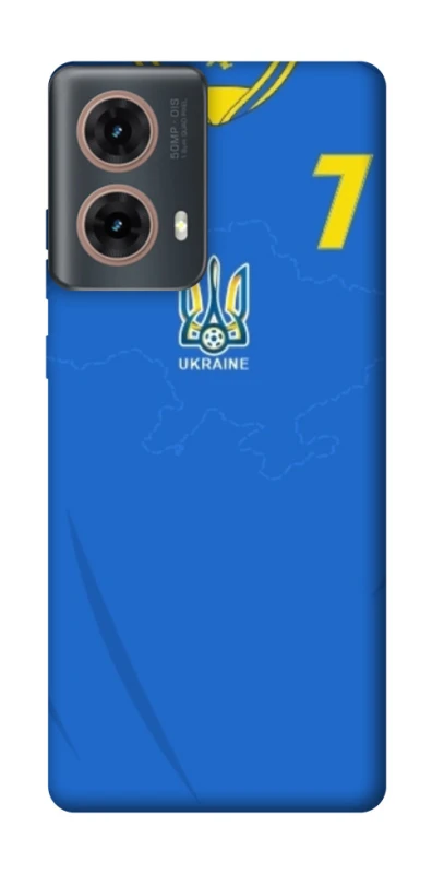 Чохол на Motorola Moto G85 UA-Football ver.4 фото 1 з 1