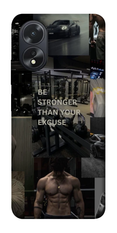 Чохол на Oppo A18 Be stronger фото 1 з 1