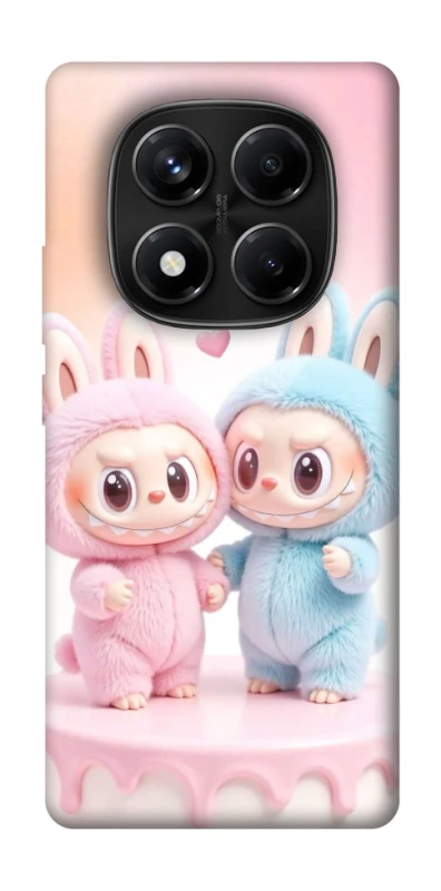Чохол на Xiaomi Redmi Note 14 Pro 4G Labubu Twins фото 1 з 1