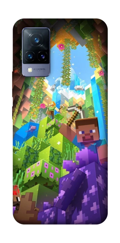 Чохол на Vivo V21 Minecraft forever фото 1 з 1