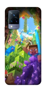 Чохол на Vivo V21 Minecraft forever фото 1 з 1