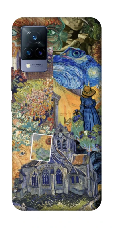 Чехол на Vivo V21 Van Gogh collage фото 1 из 1